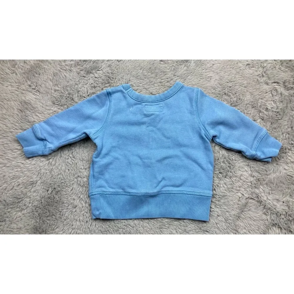Gap x Disney blue Mickey Mouse sweatshirt